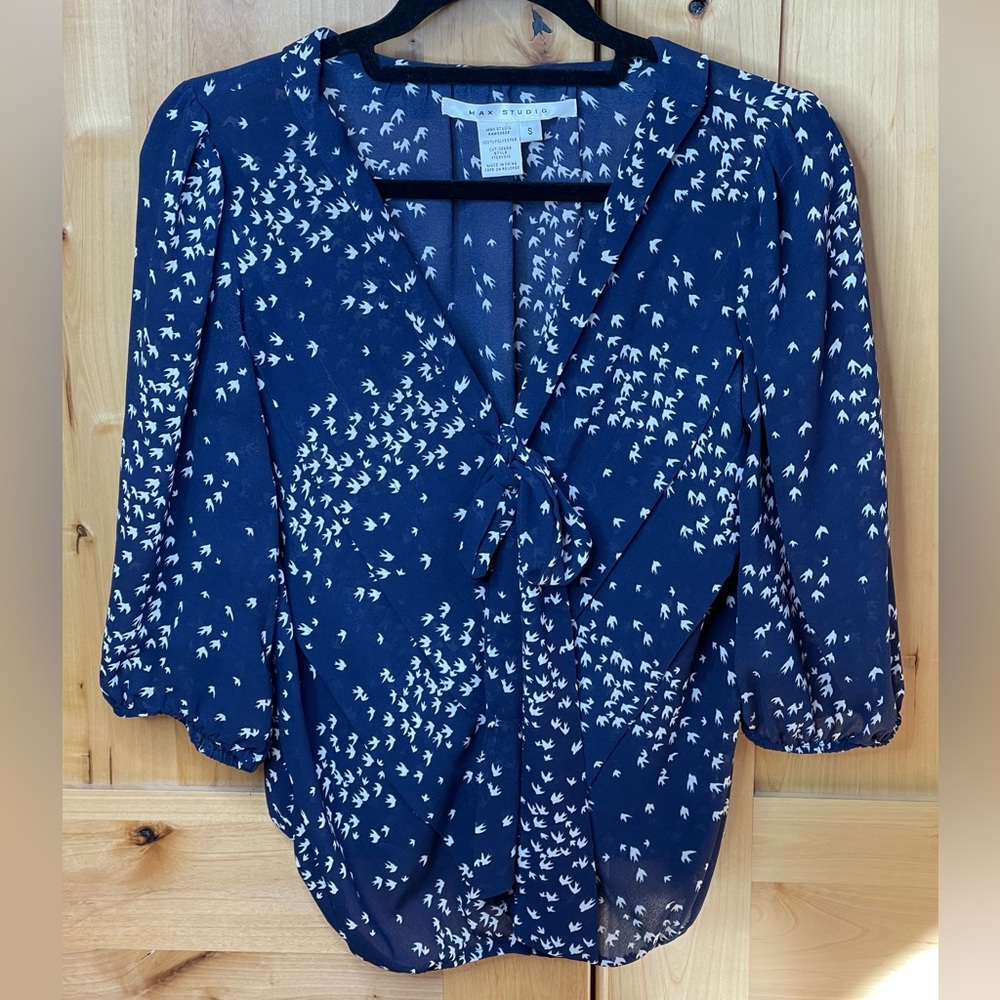 MAX STUDIO print blouse